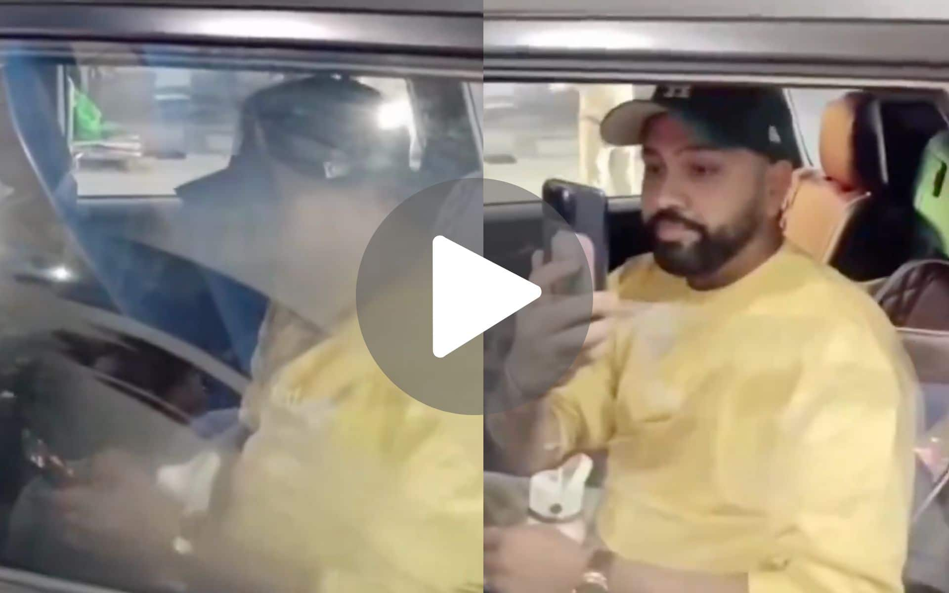 Rohit Sharma Wins Hearts As He Video Calls Wife Ritika Sajdeh After Reaching Chennai - Watch